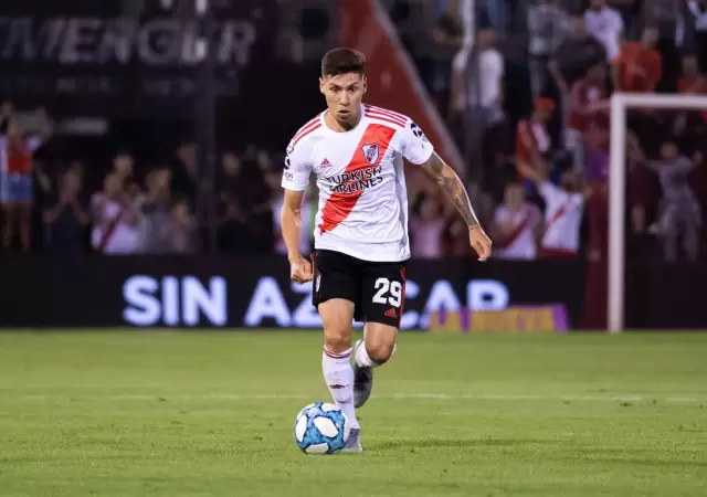 Montiel, una de las figuras de River.