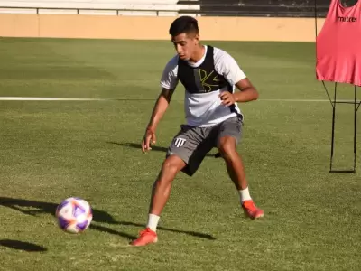 Mat�as Recalde, jugador de Gimnasia.