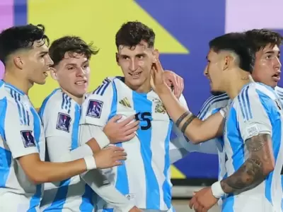 La Selecci�n argentina avanza a paso firme.