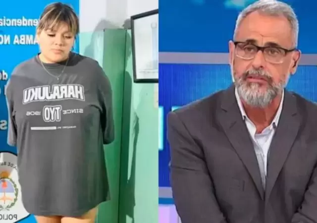 Morena y Jorge Rial.