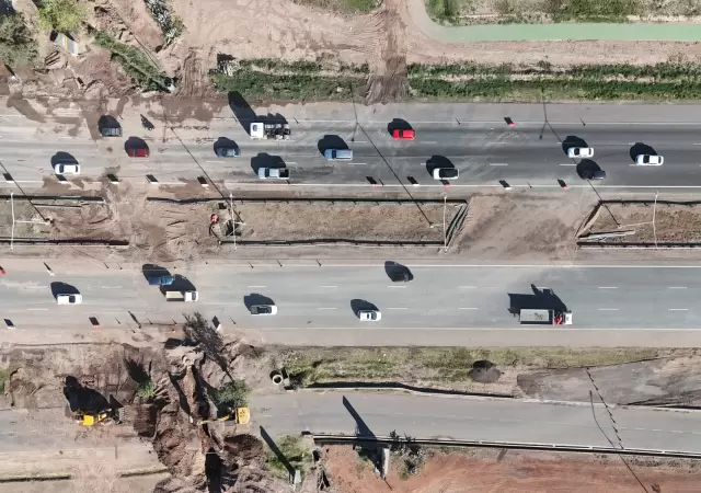 Desde el �rea de Obras P�blicas remarcaron que "las tareas se realizan en horario nocturno para minimizar el impacto en la circulaci�n"./