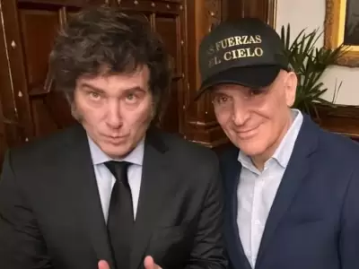 El presidente Javier Milei y el cuestionado candidato Jos� Luis Espert. (Foto: archivo web)