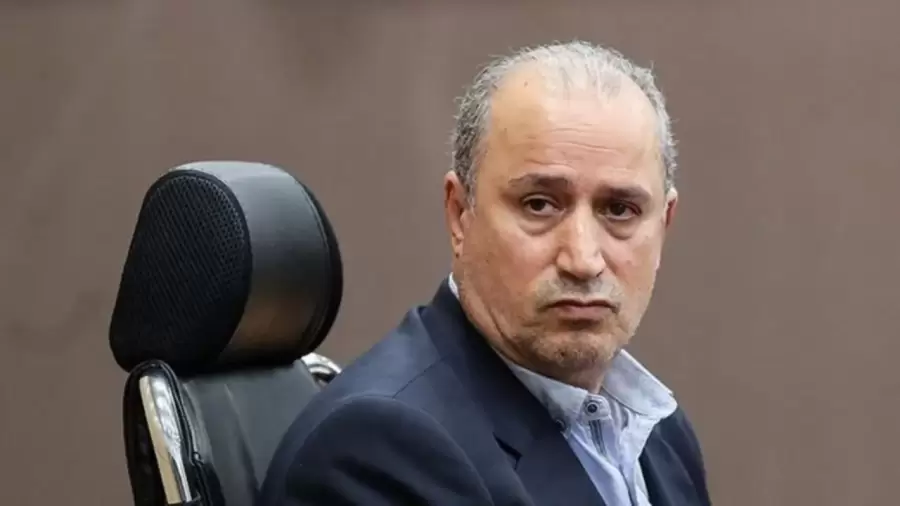 Mehdi Taj, presidente de la federaci�n iran� de f�tbol.