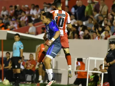 San Mart�n dej� pasar una buena chance.