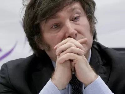 Javier Milei preocupado
