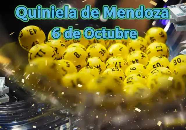 Quiniela de Mendoza del 6 de octubre de 2025