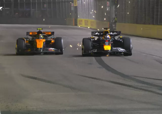 Franco Colapinto termin� 16� y Russell se qued� con el GP de Singapur
