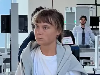 Greta Thunberg, la activista sueca que fue deportada.