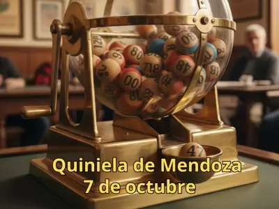 Quiniela de Mendoza del 7 de octubre de 2025.