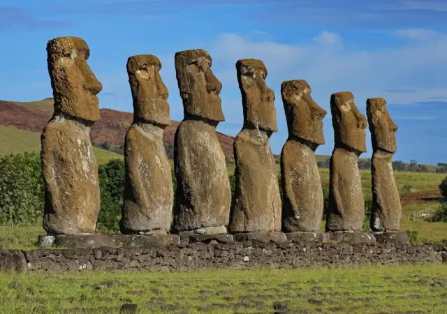 Se han contabilizado cerca de 900 moais en toda la isla de Pascua.