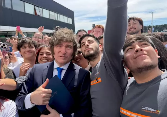 Javier Milei en Mar del Plata