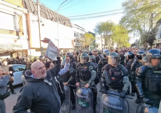 Tensi�n en Mar del Plata.