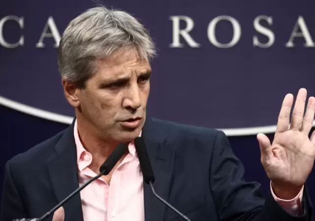 Ministro Luis Caputo. (Imagen: archivo web)