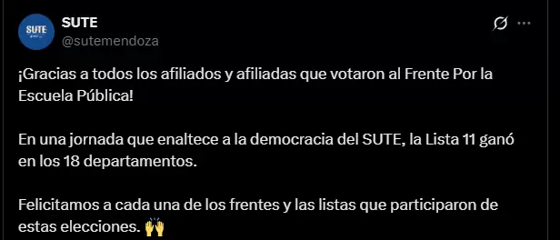 Tweet SUTE