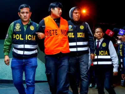 'Peque�o J' sigue detenido en Per� a la espera de su extradici�n a la Argentina. (Imagen: web)