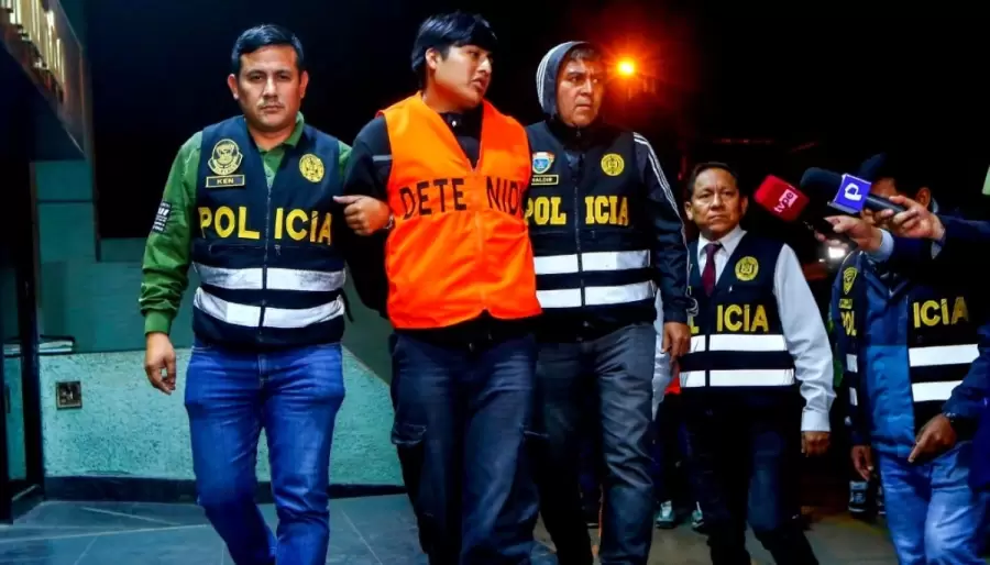 'Peque�o J' sigue detenido en Per� a la espera de su extradici�n a la Argentina. (Imagen: web)