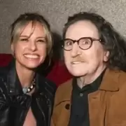 Emotivo encuentro de Charly García con Mariana Fabbiani
