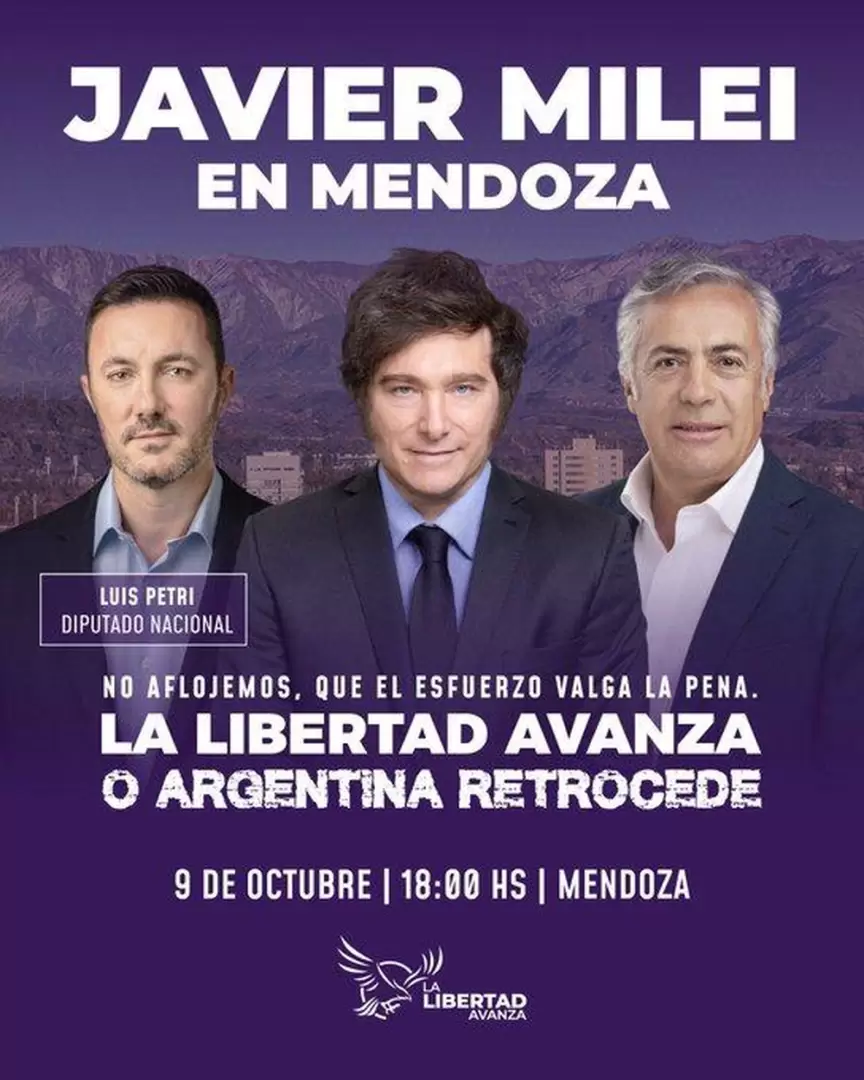 Milei en Mendoza