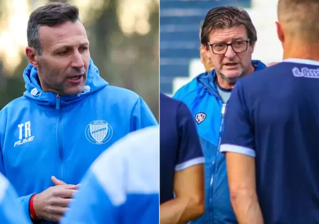Ribonetto y Berti definen los equipos.