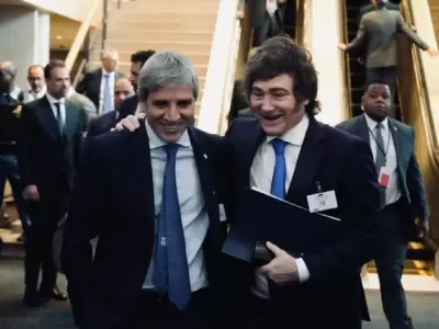 Milei y Caputo