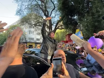 El presidente Javier Milei estuvo en Mendoza y recibi� aplausos, pero tambi�n abucheos.