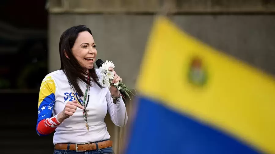 Mar�a Corina Machado, l�der opositora venezolana.