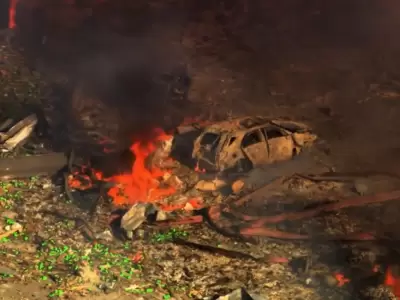 La tremenda explosi�n dej� un saldo incierto de fallecidos.