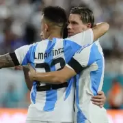 Argentina, sin Lionel Messi, venci� a Venezuela
