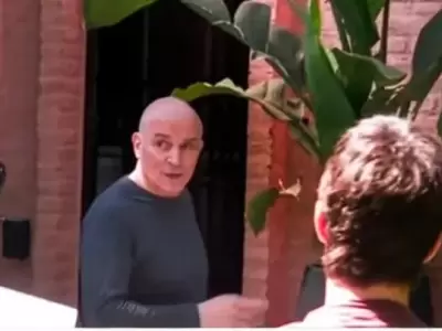 La casa vecina de Jos� Luis Espert fue allanada en busca de su celular/ Fuente: Captura de video