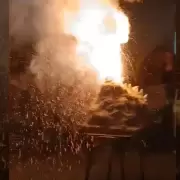 Sigue grave la nena que fue operada en el Garrahan tras la explosi�n en la feria de ciencias