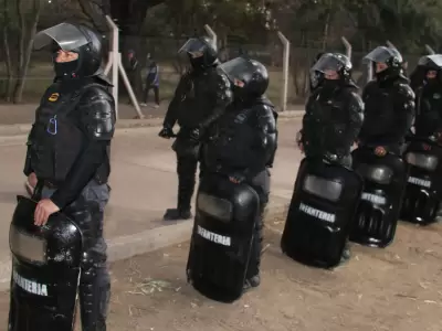 Operativo de seguridad para Independiente Rivadavia- Godoy Cruz/ Fuente: Ministerio de Seguridad de Mendoza