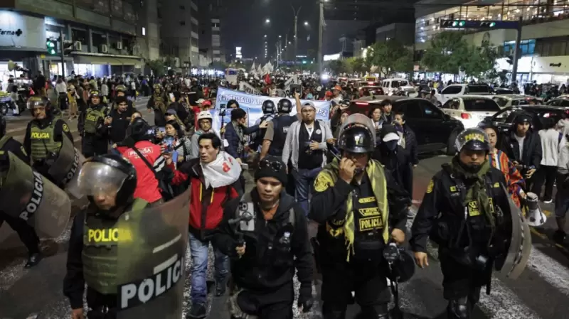 Protestas en Lima