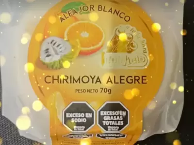 El alfajor ganador tiene relleno de chirimoya alegre/ Fuente: Instagram Festival del Alfajor