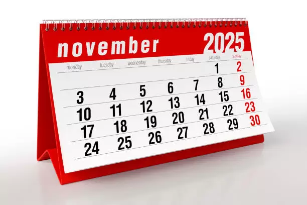 Feriados de noviembre 2025.