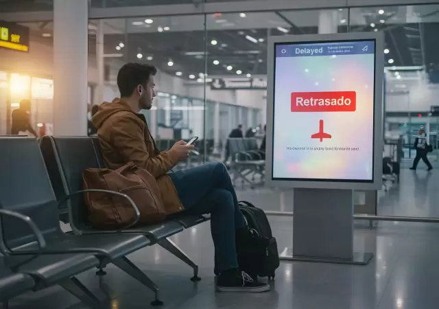 �Sab�as que un vuelo cancelado o con demora de m�s de 4 horas? Ten�s derecho a que te resuelvan la estad�a o te den alternativas de pernocte.