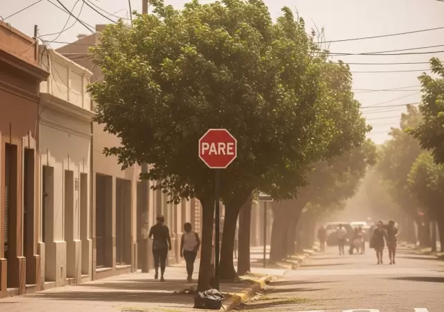 Se espera viento fuerte para el Sur provincial.