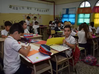 Escuela primaria. Seg�n muchos alumnos, hay contenidos que no los preparan para el futuro.
