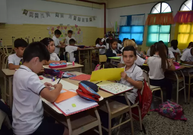 Escuela primaria. Seg�n muchos alumnos, hay contenidos que no los preparan para el futuro.