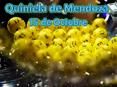 Quiniela de Mendoza 15 de Octubre