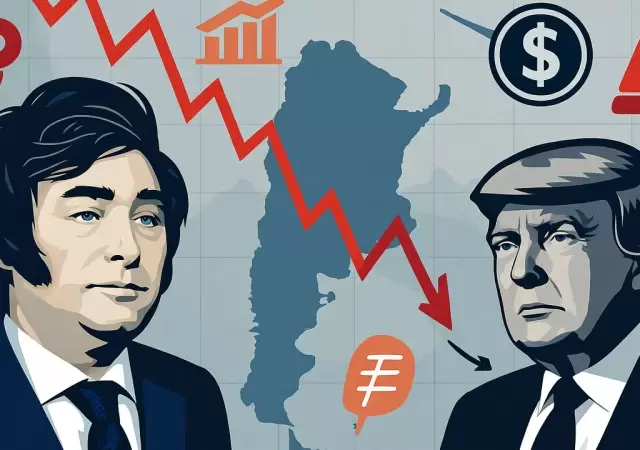 Mercados argentinos en shock tras la cumbre Milei-Trump.