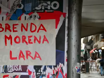 Se suman las protestas por el triple crimen de Florencio Varela. (Foto: web)
