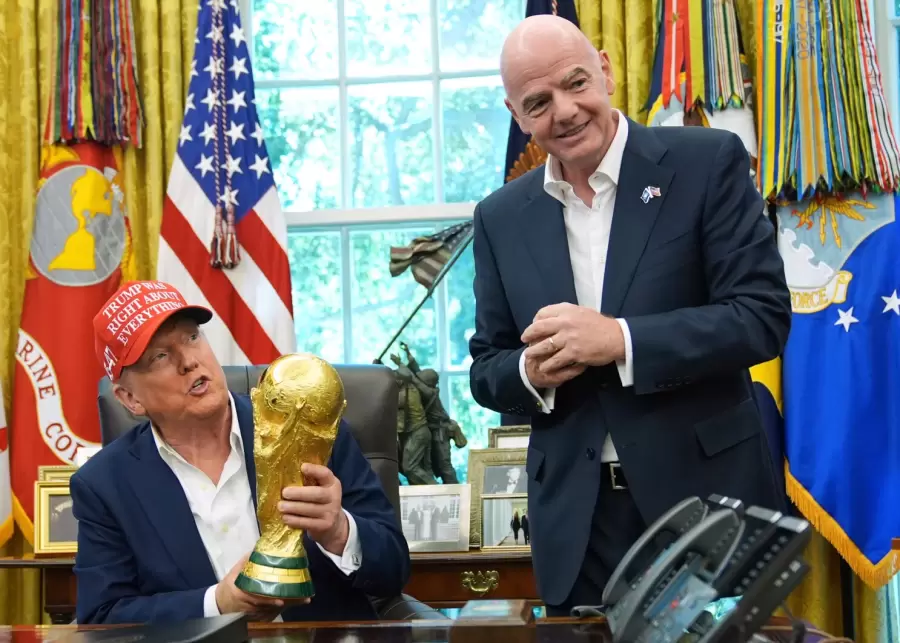 Donald Trump habl� sobre el Mundial 2026.