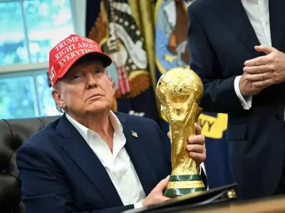 Donald Trump habl� sobre el Mundial 2026.
