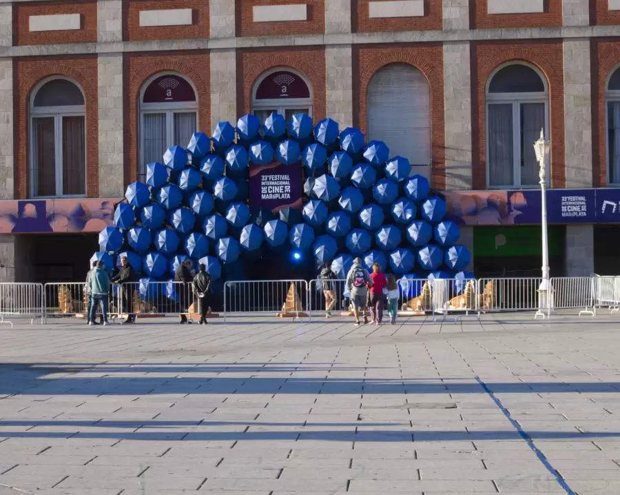 Entrada al Festival Internacional de Cine de Mar del Plata, 2018.