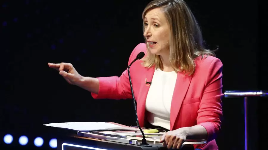 Desde la izquierda Myriam Bregman
