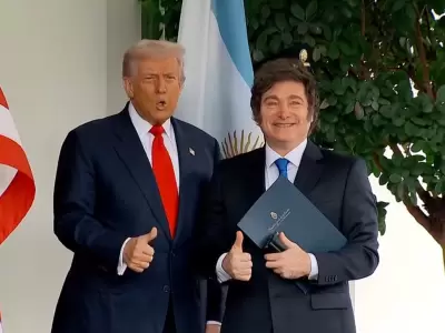 Los presidentes Trump y Milei se reunirn para el sorteo del Mundial 2026