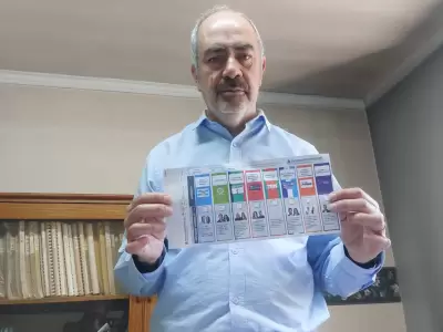 Secretario de la Junta Electoral de la Provincia, Jorge Albarrac�n.