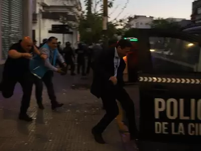 Moretti sufri� el repudio de los hinchas cuervos