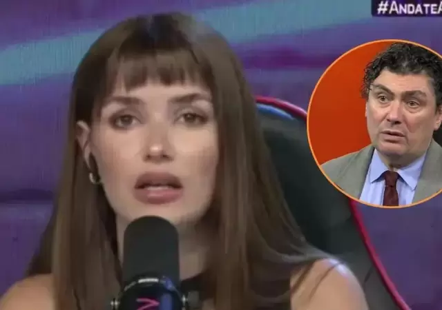 La periodista denunci� acoso de parte del economista