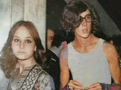 Mar�a Rosa Yorio y Charly Garc�a en los 70